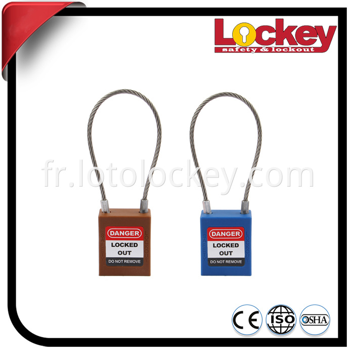 Safety Cable Padlock